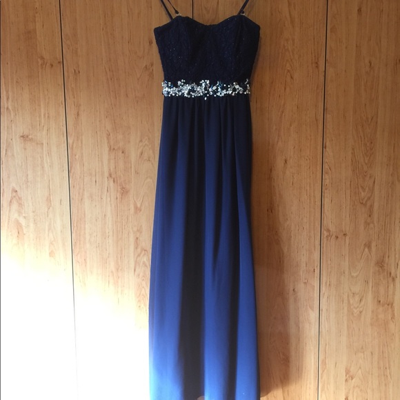 Speechless Dresses Girls Glitter Lace Maxi Dress With Jeweled Waist Poshmark